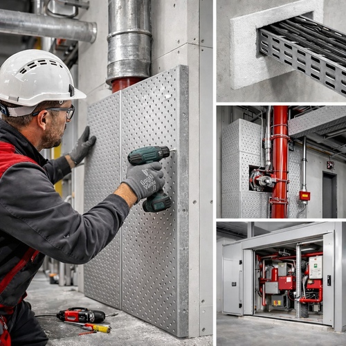 Baulicher Brandschutz / Brandschutzsysteme